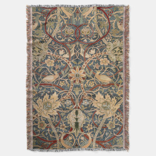 Couverture William Morris Bullerswood Art Vintage Oiseaux