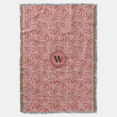 Couverture William Morris Cherry Red Larkspur Motif (devant Vertical)