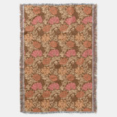 Couverture William Morris Chrysanthèmes, Brown et rouille (devant Vertical)