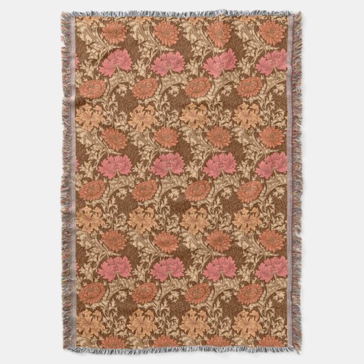 Couverture William Morris Chrysanthèmes, Brown et rouille (devant Vertical)