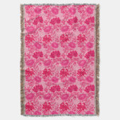 Couverture William Morris Chrysanthemums, Fuchsia Pink (devant Vertical)
