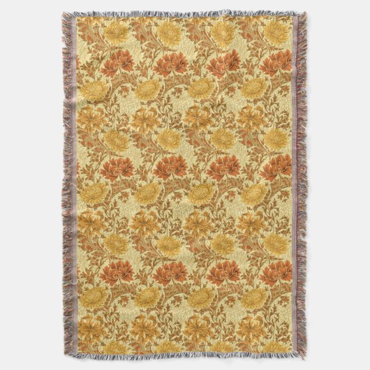 Couverture William Morris Chrysanthemums, Or de la moutarde (devant Vertical)