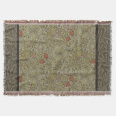 Couverture William Morris Floral Lys willow art design (Devant)