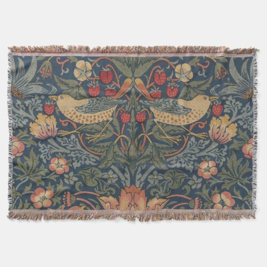 Couverture William Morris Fraise Voleurs Oiseaux (Devant)