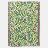 Couverture William Morris Fruit exotique, Citron jaune (devant Vertical)