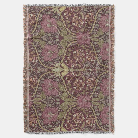 Couverture William Morris, Honeysuckle, floral. (devant Vertical)