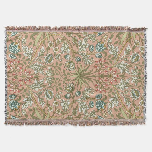 Couverture William Morris Hyacinth Flower Rose Art (Devant)