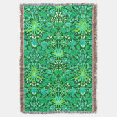 Couverture William Morris Hyacinth Imprimer, Emerald Green (devant Vertical)