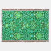 Couverture William Morris Hyacinth Imprimer, Emerald Green (Devant)