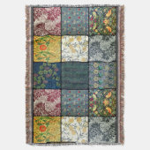 Couverture William * Morris II Art nouveau couvre-lit patchwo (devant Vertical)