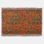 Couverture William Morris Inde Floral rouge (Devant)
