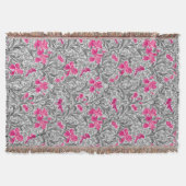 Couverture William Morris Irises, rose et gris argenté / gris (Devant)