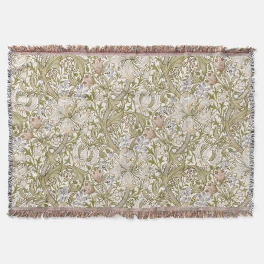 Couverture William Morris Jardin Fleur de Lys Classique (Devant)