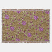 Couverture William Morris Marigold, Brown, beige et violet (Devant)
