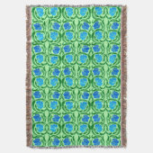 Couverture William Morris Pimpernel, Blue & Lime Green (devant Vertical)
