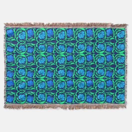 Couverture William Morris Pimpernel, Cobalt Blue et Green (Devant)