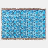 Couverture William Morris Pimpernel, Denim & Bleu clair (Devant)