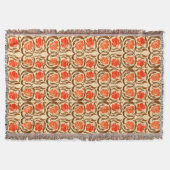 Couverture William Morris Pimpernel, Mandarin Orange & Brown (Devant)