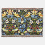 Couverture William Morris - Strawberry Thief, célèbre design (Devant)