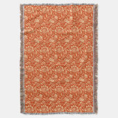 Couverture William Morris Sunflowers, Mandarin Orange (devant Vertical)