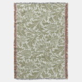 Couverture William Morris Thistle Sage Green Motif (devant Vertical)