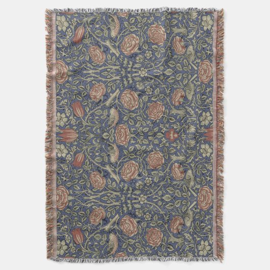 Couverture William Morris Tudor Fond d'écran Rose (devant Vertical)