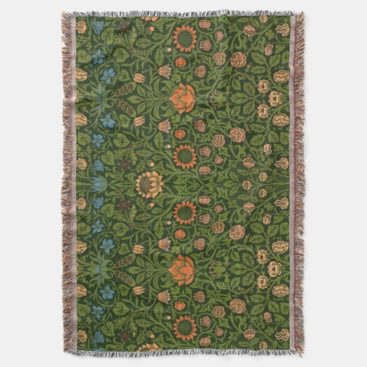 Couverture William Morris Violet et Columbine Art Rug (devant Vertical)