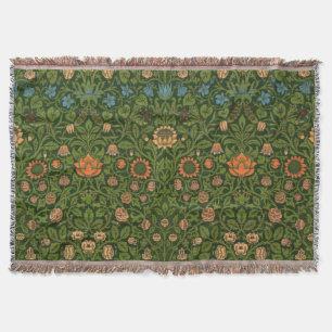 Couverture William Morris Violet et Columbine Art Rug