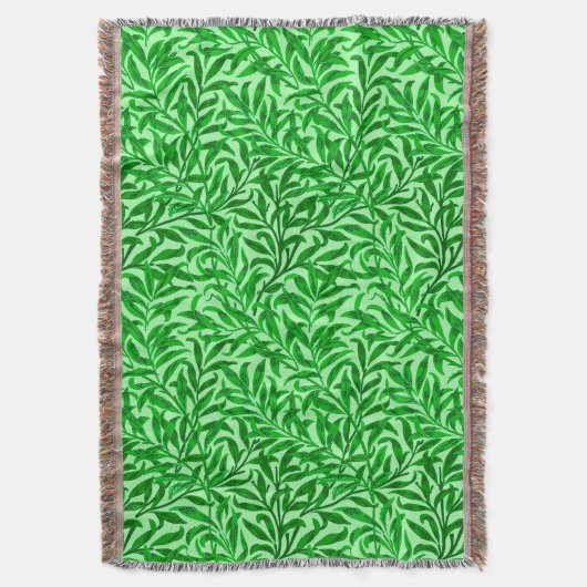 Couverture William Morris Willow Bough, Emerald Green (devant Vertical)