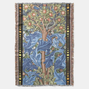 Couverture William Morris Woodpecker Tapestry