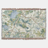 Couverture Willow Little Magnolia Wallpaper Floral Coastal  (Devant)