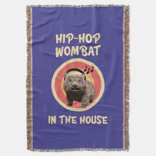 Couverture Wombat Hip-hop Drôle dans la Maison (devant Vertical)