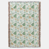 Couverture Xmas Gingerbread Winter Pattern (devant Vertical)