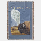 Couverture YellowstoneBison avec vieux fidèle (devant Vertical)