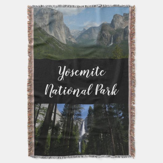 Couverture Yosemite Falls et Woods Paysage Photographie (devant Vertical)