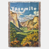 Couverture Yosemite National Park California Travel Art (devant Vertical)