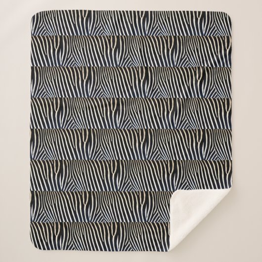 couverture Zebra Sherpa (Devant)