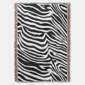 Couverture Zebra skin motif (devant Vertical)