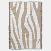 Couverture Zèbre beige (devant Vertical)