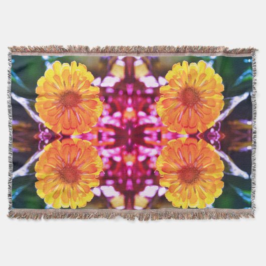 Couverture Zinnia jaune (Devant)