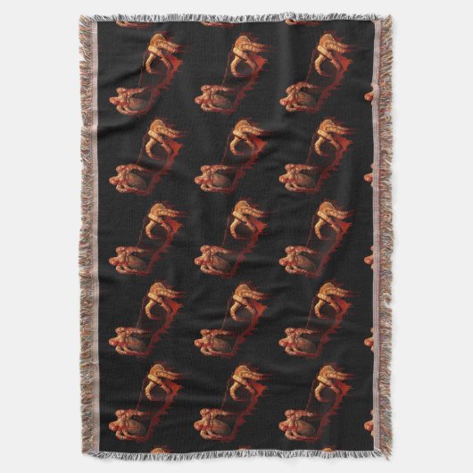 Couverture Zombie Gory Halloween Jeter Couvertures (devant Vertical)