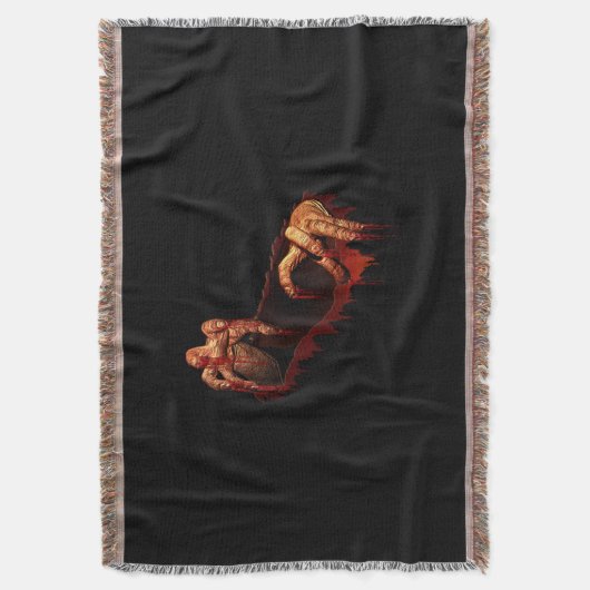 Couverture Zombie Gory Halloween Jeter Couvertures (devant Vertical)