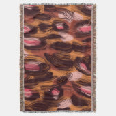 Couverture Zones léopard Motif animal africain (devant Vertical)