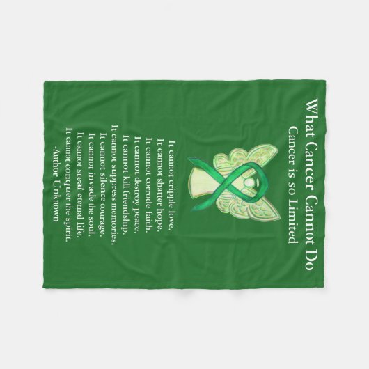 Couvertures d'art Ange de la sensibilisation au ca (Devant (Horizontal))