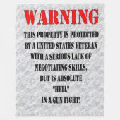 Couvertures D'AVERTISSEMENT d'ouatine (Devant)