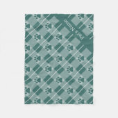 Couvertures de chien Motif Empreinte de patte pers (Devant)