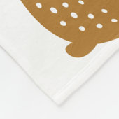 Couvertures de message pour bébé personnalisées - (Coin)