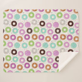 Couvertures de Motif de beignes (Devant (Horizontal))