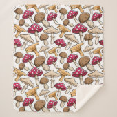 Couvertures de Motif de champignons (Devant)