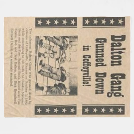 Couvertures d'ouatine de BANDE de DALTON (Devant (Horizontal))